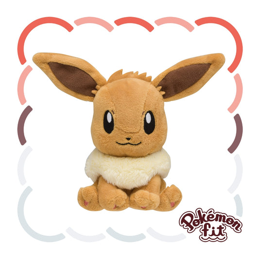 Peluches Pokémon fit Evoli - Pokemon Center Japan Exclusif
