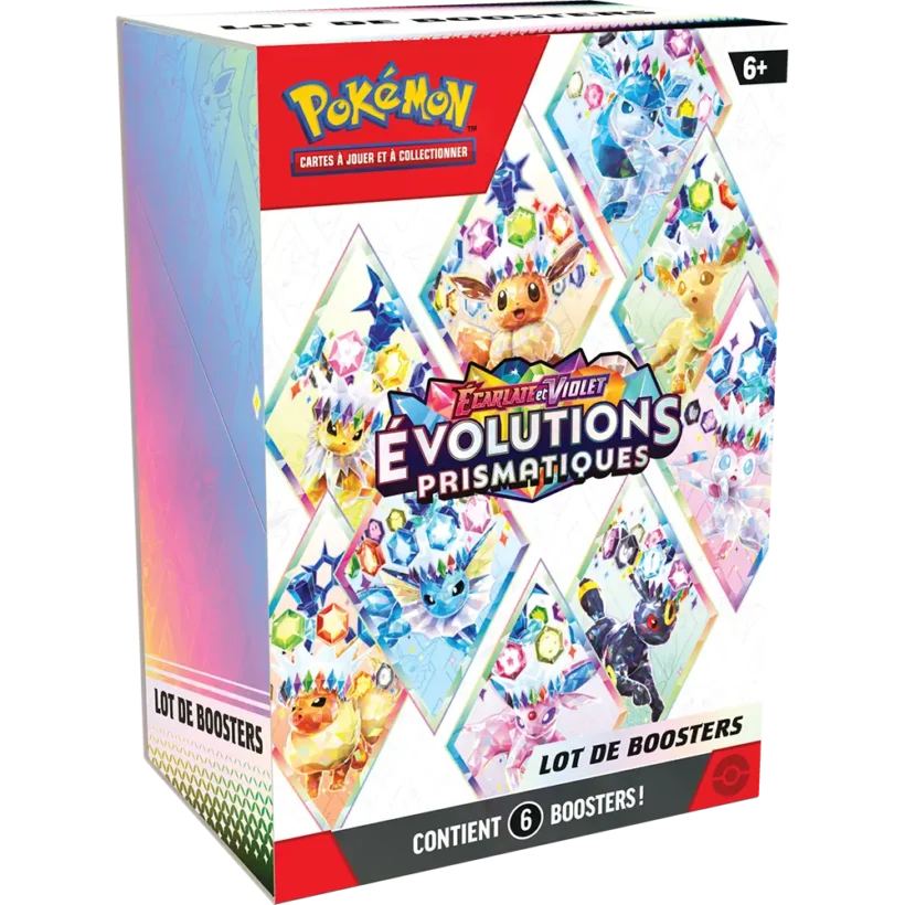 Bundle 6 boosters Évolutions Prismatiques EV08.5 - FR