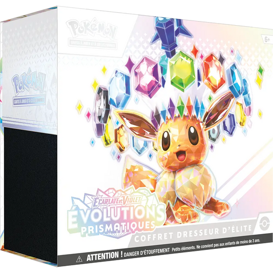 Coffret Dresseur D'élite Pokémon EV8.5 : EVOLUTIONS PRISMATIQUES - FR