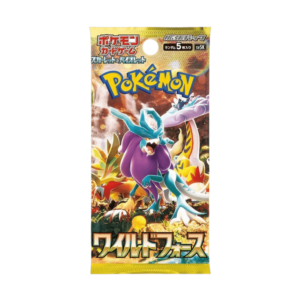 Boxbreak Booster Pokémon JAP WILD FORCE (sv5k)