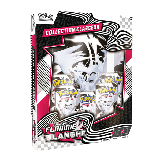 Coffret Collection Classeur Pokémon Flamme Blanche EV10.5 - FR
