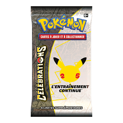 Boxbreak Booster Pokémon Célébration 25 ans - FR