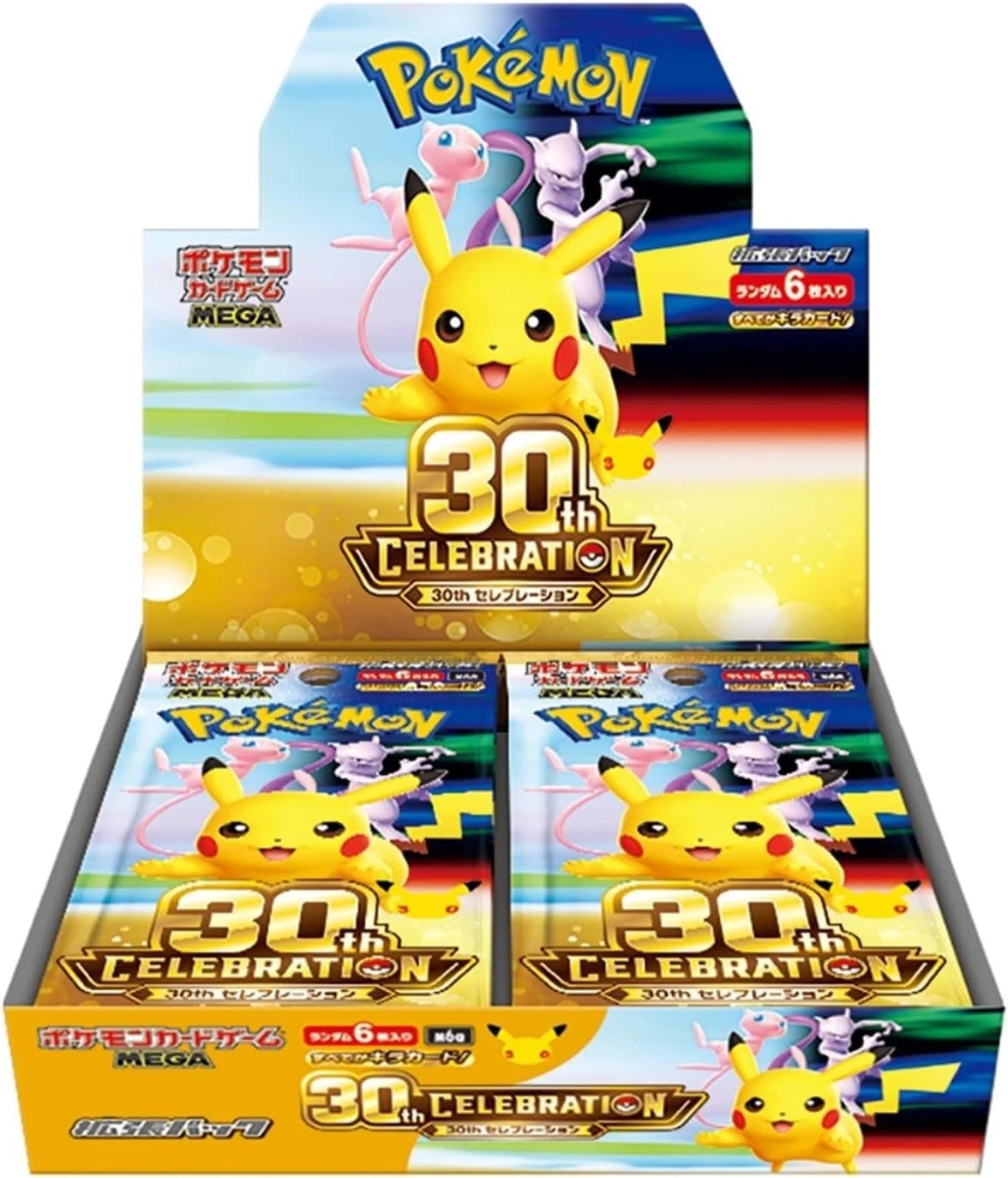 PRECOMMANDE Display Pokemon 30th Celebration - Jap No Shrink