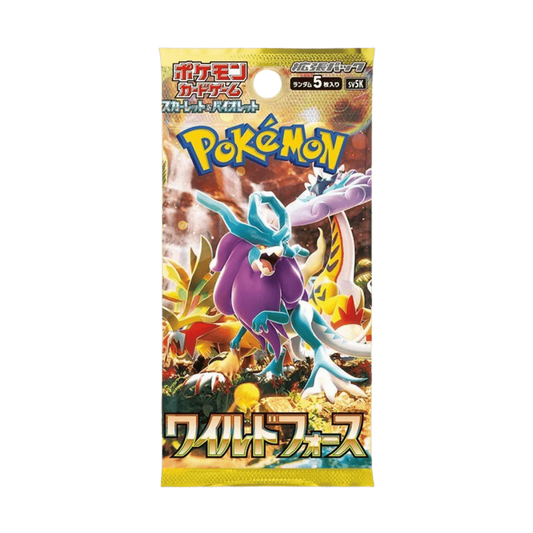 Boxbreak Booster Pokémon JAP WILD FORCE (sv5k)