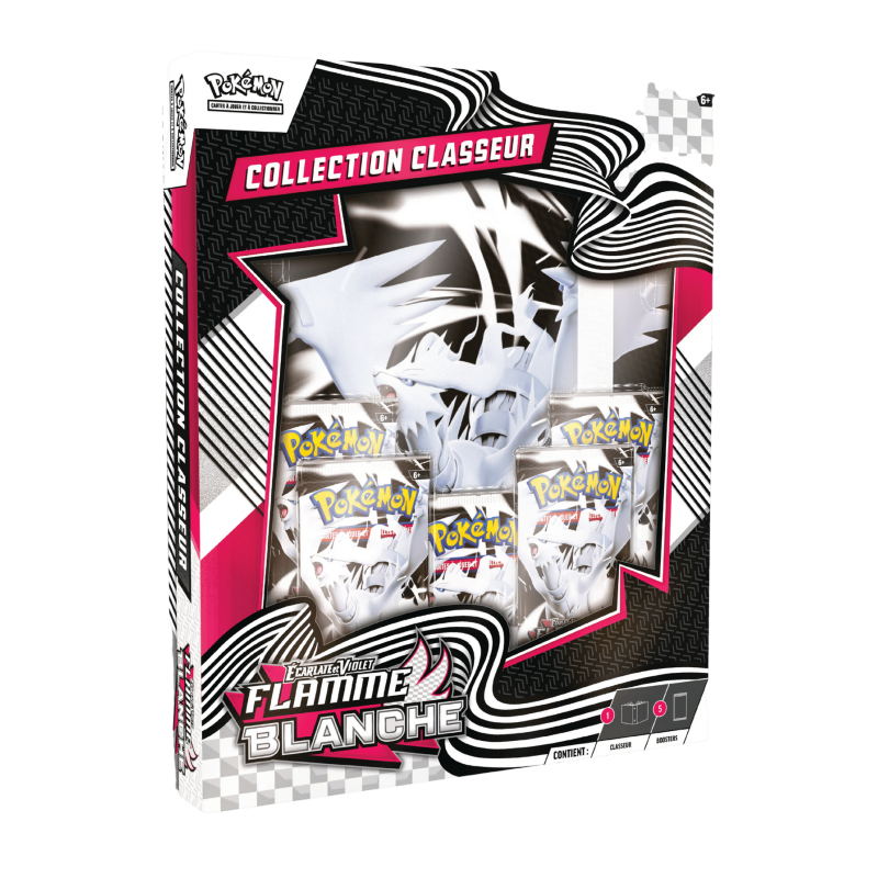 Coffret Collection Classeur Pokémon Flamme Blanche EV10.5 - FR