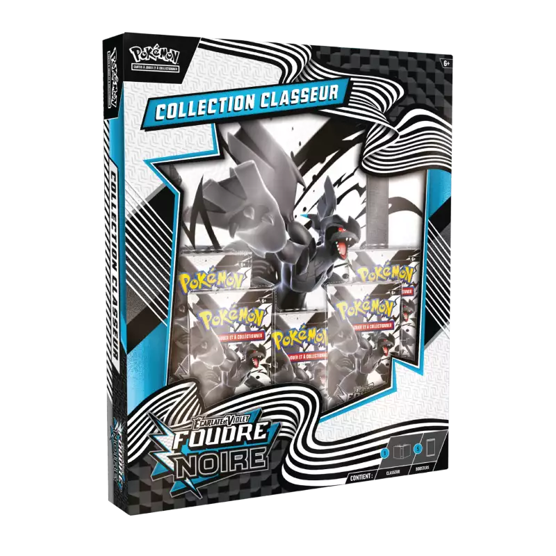 Coffret Collection Classeur Pokémon Foudre Noire EV10.5 - FR