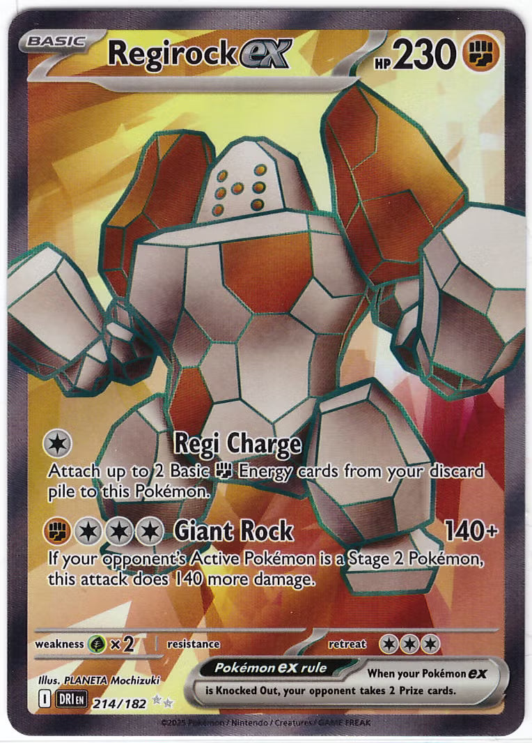 Cartes Pokémon - Regirock DRI 214 - EV10 NM FR