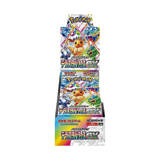 BOX BREAK DISPLAY POKÉMON TERASTAL FESTIVAL EX (SV8A)