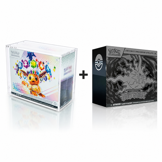 ETB Pokemon ME5 + PROTECTION ACRYLIQUE